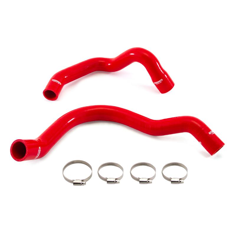 Mishimoto 91-01 Jeep Cherokee XJ 4.0L Silicone Radiator Hose Kit - Red MMHOSE-XJ6-92RD Main Image