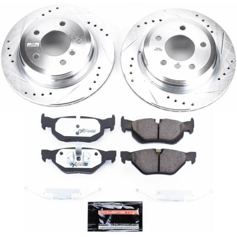 PowerStop PSB Z26 Street Warrior Kit Brakes, Rotors & Pads Brake Kits - Performance D&S main image