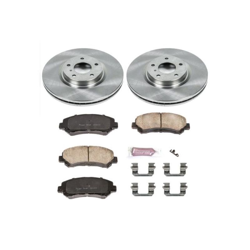 PowerStop PSB Autospecialty Kit Brakes, Rotors & Pads Brake Kits - OE main image