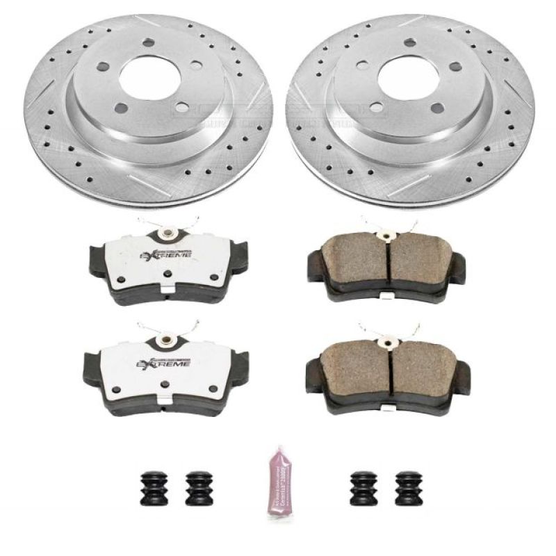 PowerStop PSB Z26 Street Warrior Kit Brakes, Rotors & Pads Brake Kits - Performance D&S main image