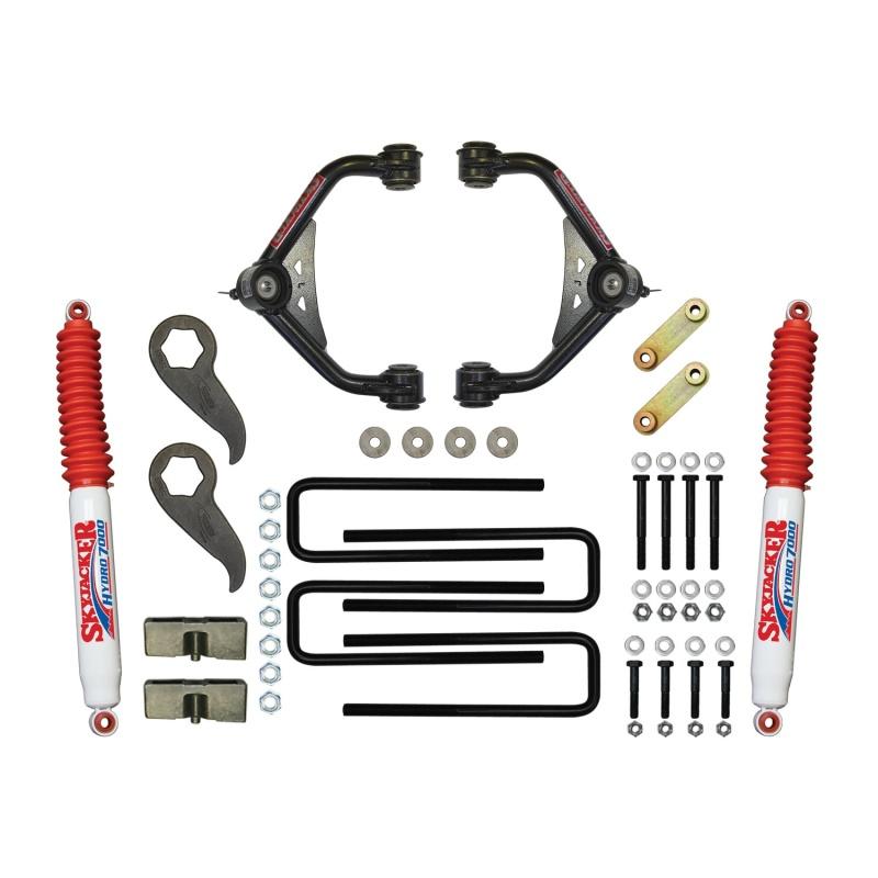 Skyjacker 2011-2019 GM 2500HD/3500HD 2WD/4WD 3-3.5in UCA Lift Kit w/Rear Hydro 7000 Shocks C11350PH Main Image