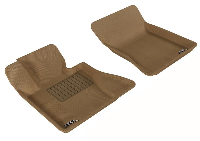 3D MAXpider 2004-2010 BMW X3 E83 Kagu 1st Row Floormat - Tan L1BM01211502 Main Image
