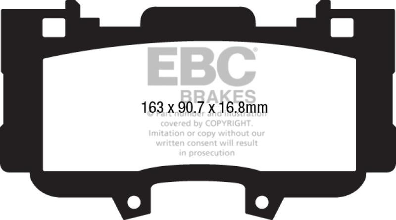 EBC brake Ultimax2 brake Pads UD1784 Main Image