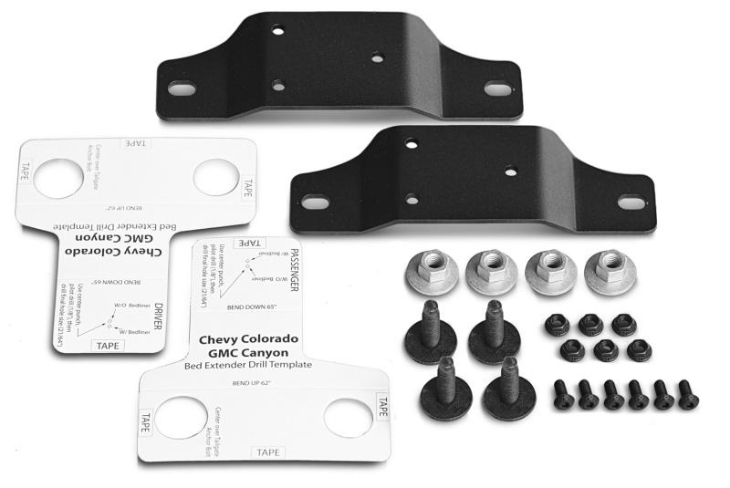 AMP Research 19-20 Chevrolet Colorado Bedxtender HD Kit - Black 74611-01A Main Image