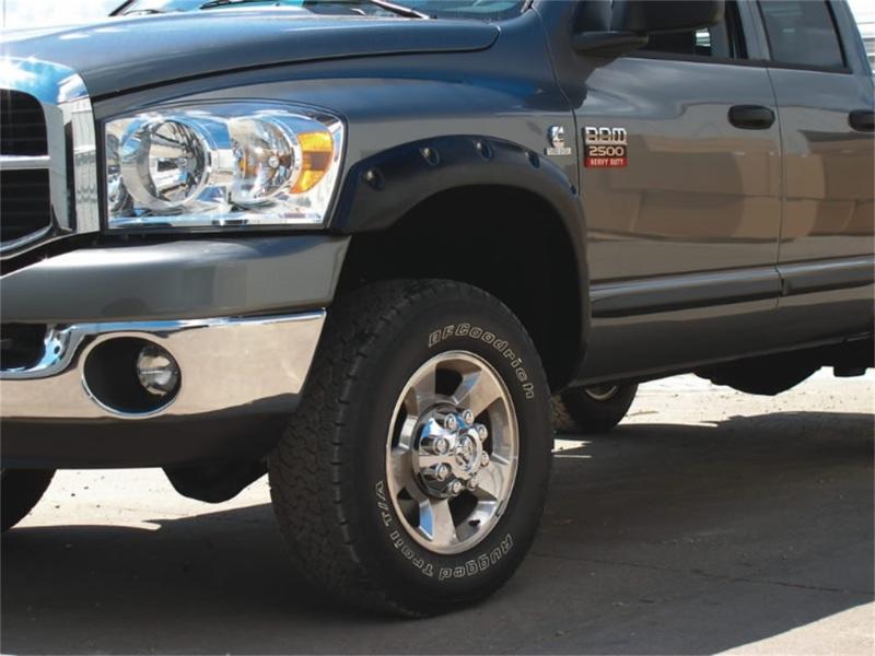 Stampede 2002-2008 Dodge Ram 1500 8ft Bed Ruff Riderz Fender Flares 4pc Smooth 8419-2 Main Image