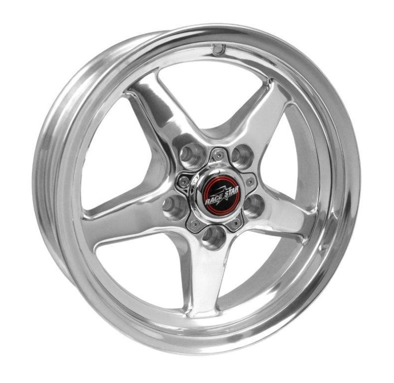 Race Star 92 Drag Star 15x5.00 5x4.50bc 2.38bs Direct Drill Polished Wheel 92-550144DP