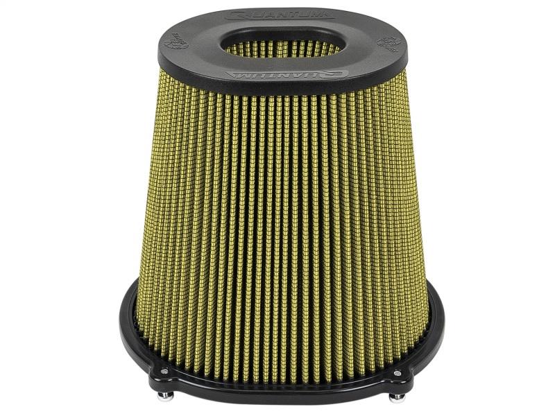 aFe Quantum Pro-Guard 7 Air Filter Inverted Top - 5in Flange x 9in Height - Oiled PG7 72-91129 Main Image