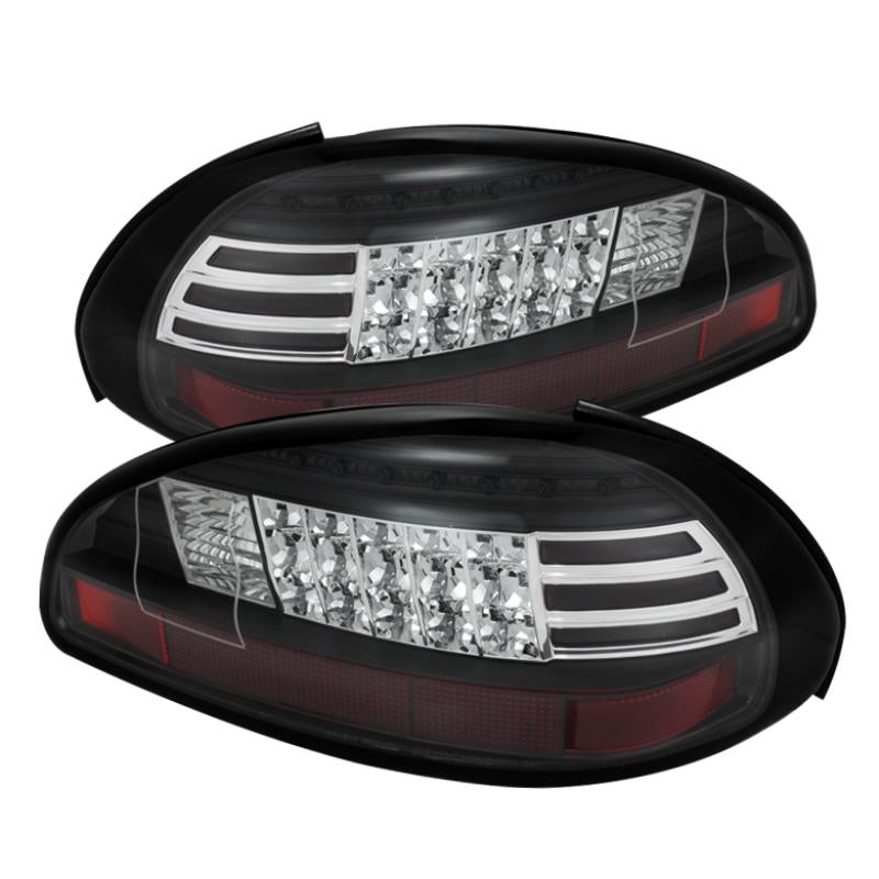 Spyder Pontiac Grand Prix 97-03 LED Tail Lights Black ALT-YD-PGP97-LED-BK 5007148 Main Image