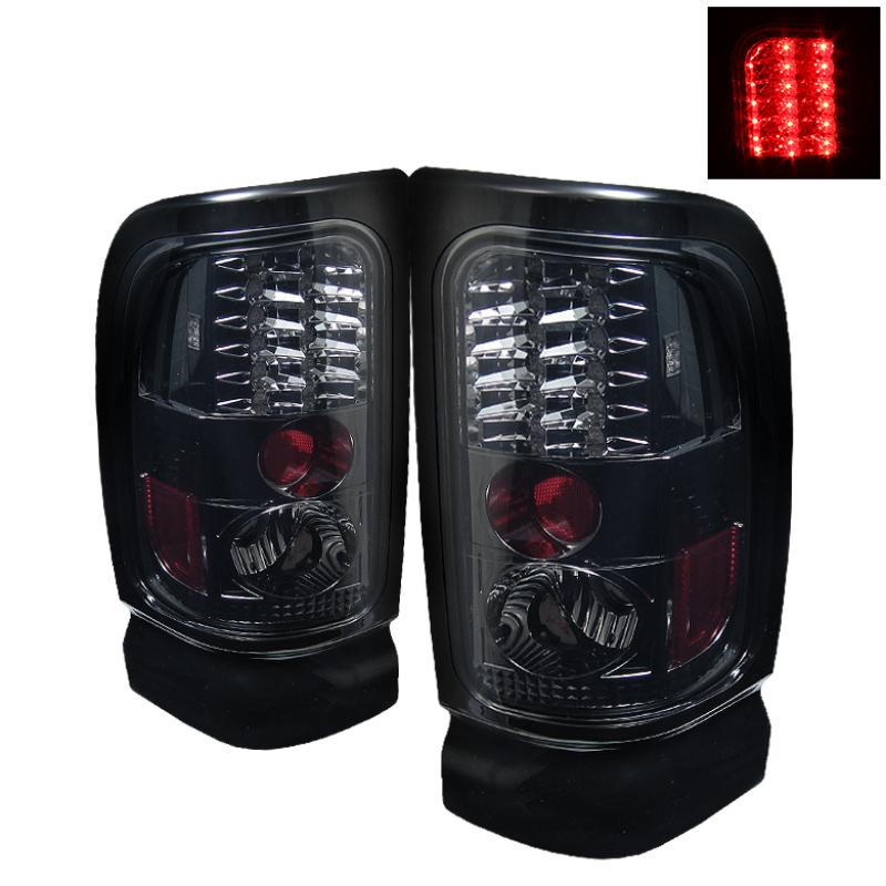 Spyder Dodge Ram 1500 94-01/Ram 2500/3500 94-02 LED Tail Lights Smoke ALT-YD-DRAM94-LED-SM 5002723 Main Image