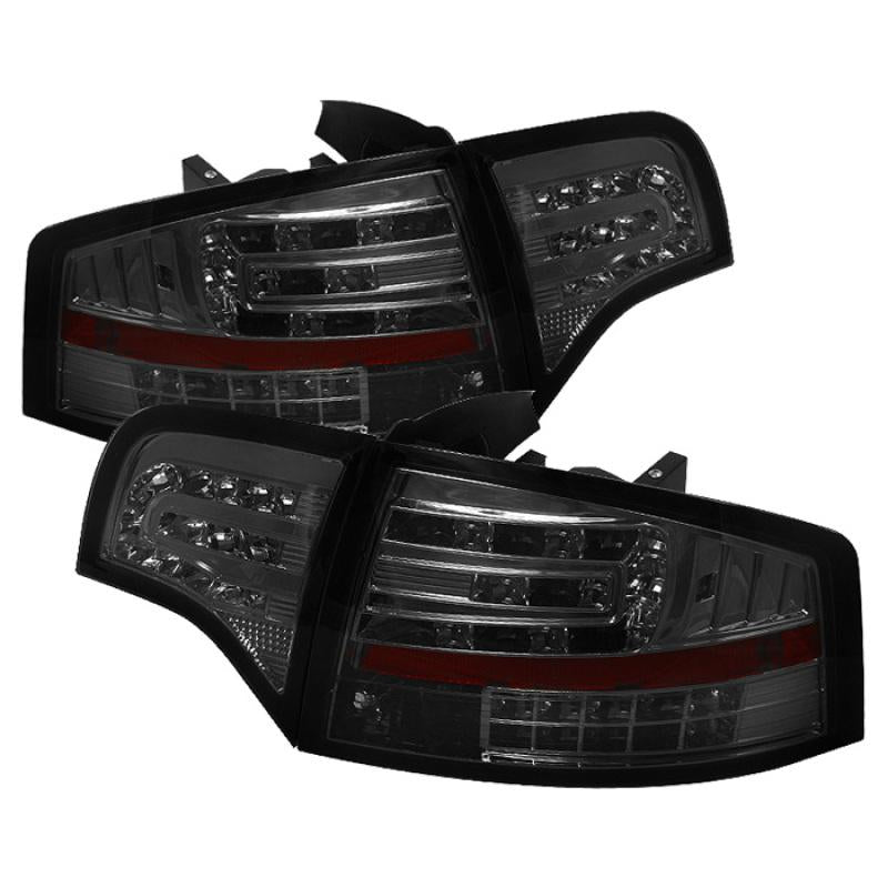 Spyder Audi A4 4Dr 06-08 LED Tail Lights Smoke ALT-YD-AA406-G2-LED-SM 5029317 Main Image