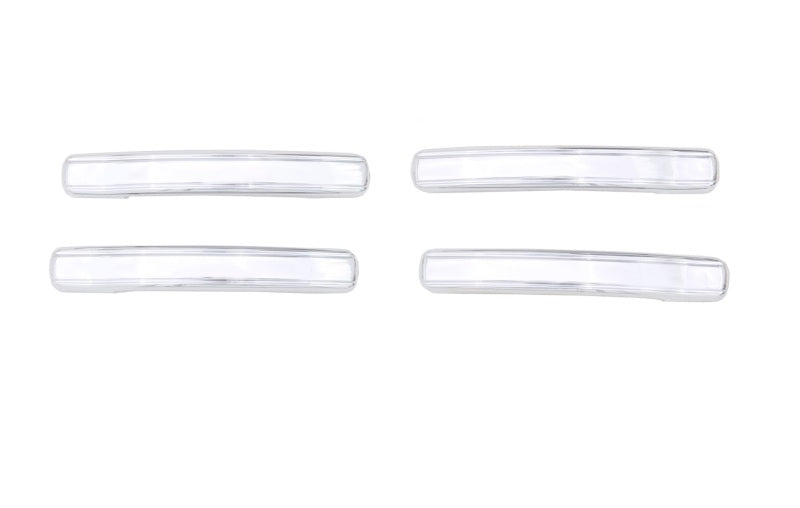 AVS 2006 Chevy Avalanche 1500 (Handle Only) Door Lever Covers (4 Door) 4pc Set - Chrome 685406