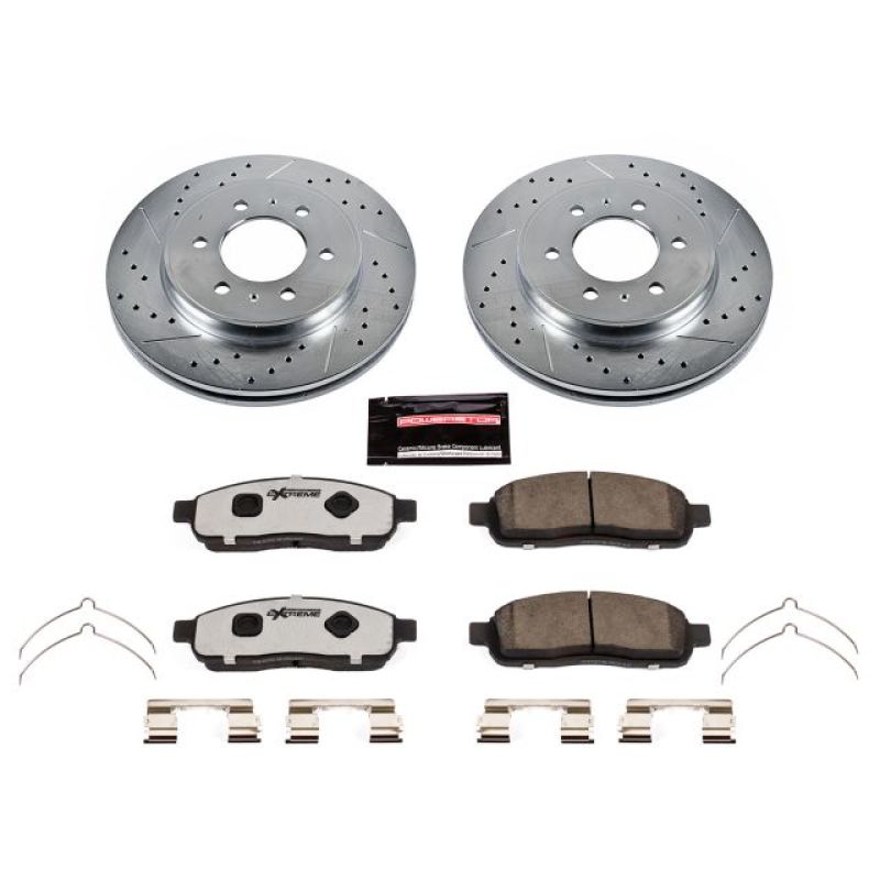 PowerStop PSB Z36 Truck & Tow Kit Brakes, Rotors & Pads Brake Kits - Performance D&S main image