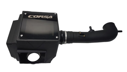 Corsa 2014-2019C Silverado, Sierra, GM SUV, 6.2L V8 Closed Box Air Intake w/Power Core Air Filter 455546
