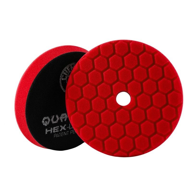 Chemical Guys Hex-Logic Quantum Ultra-Fine Finishing Pad - Red - 6.5in (P12) BUFX117HEX6