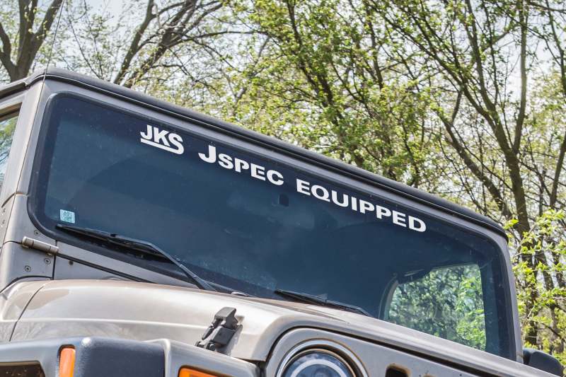 JKS Manufacturing JSPEC Equipped Decal JKS11527