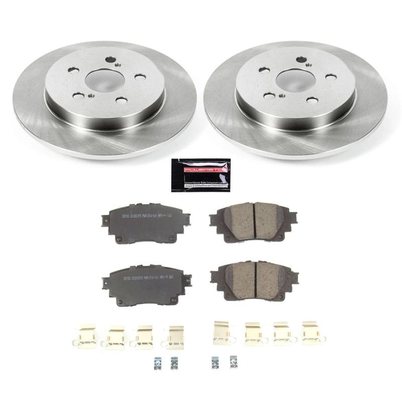 PowerStop PSB Autospecialty Kit Brakes, Rotors & Pads Brake Kits - OE main image