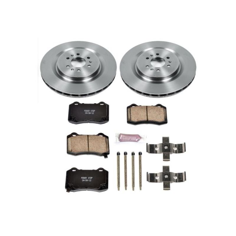 PowerStop PSB Autospecialty Kit Brakes, Rotors & Pads Brake Kits - OE main image