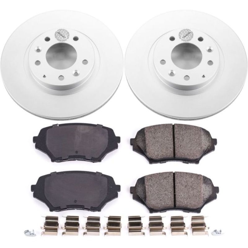 PowerStop PSB Z17 Evolution Coated Kit Brakes, Rotors & Pads Brake Kits - Performance Blank main image