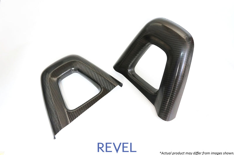 Revel GT Dry Carbon Headrest Covers (Left & Right) 16-18 Mazda MX-5 - 2 Pieces 1TR4GT0AM10