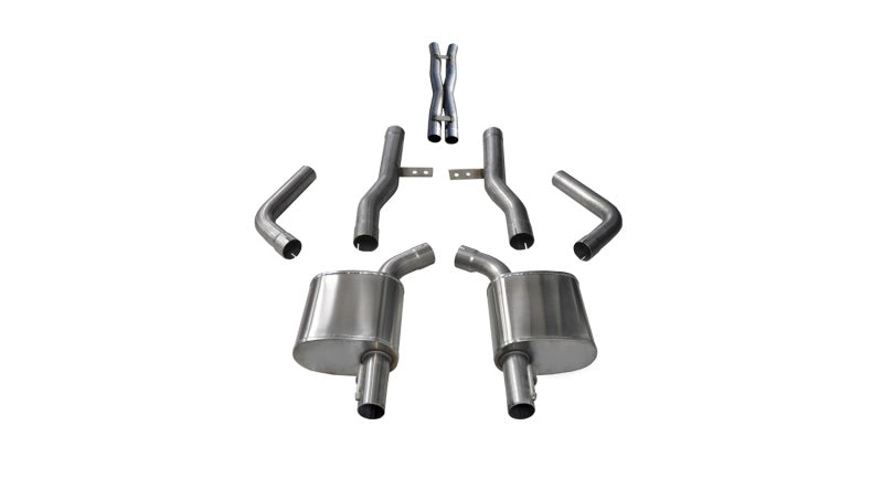 Corsa 17-18 Dodge Charger/Chrysler 300 5.7L V8 Xtreme Cat-Back Dual Rear Exit w/4.5in Polished Tips 21018