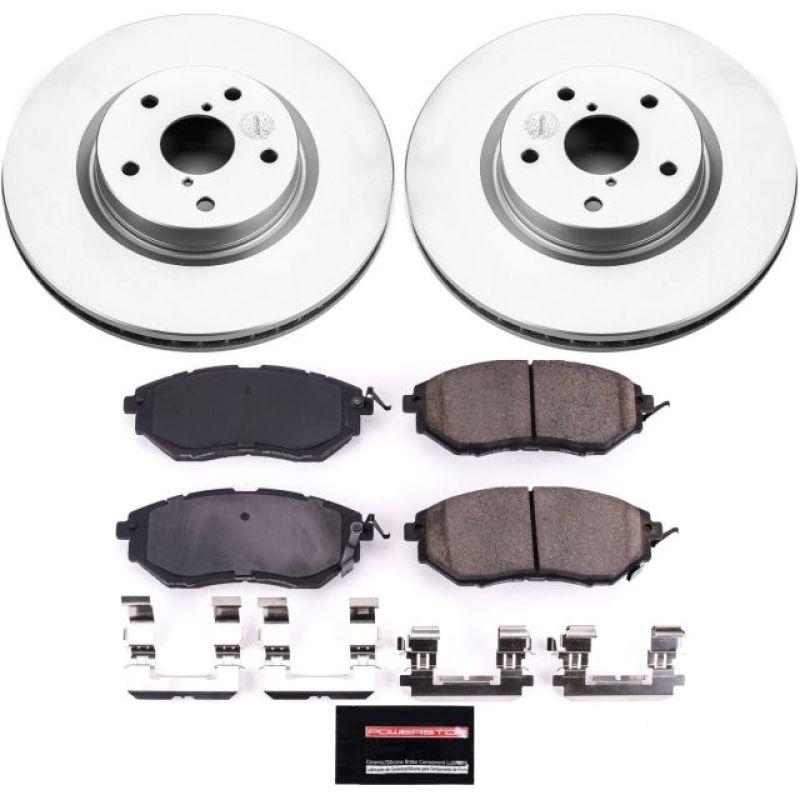 PowerStop PSB Z17 Evolution Coated Kit Brakes, Rotors & Pads Brake Kits - Performance Blank main image