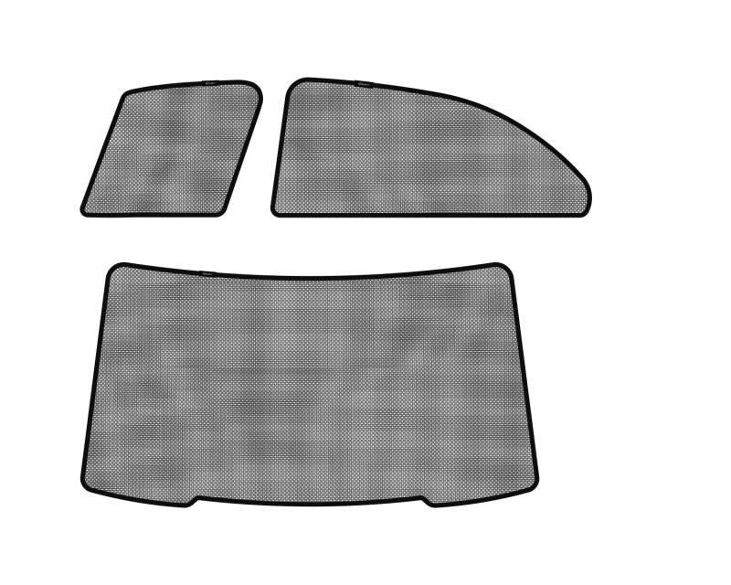 3D MAXpider 2010-2016 Mercedes-Benz E-Class (W212) Black Sun Shades - Complete Set S1MB0570 Main Image