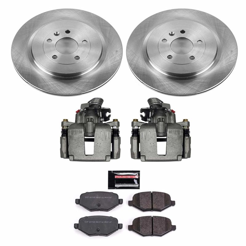 PowerStop PSB Autospecialty Kit w/Cals Brakes, Rotors & Pads Brake Kits - OE main image