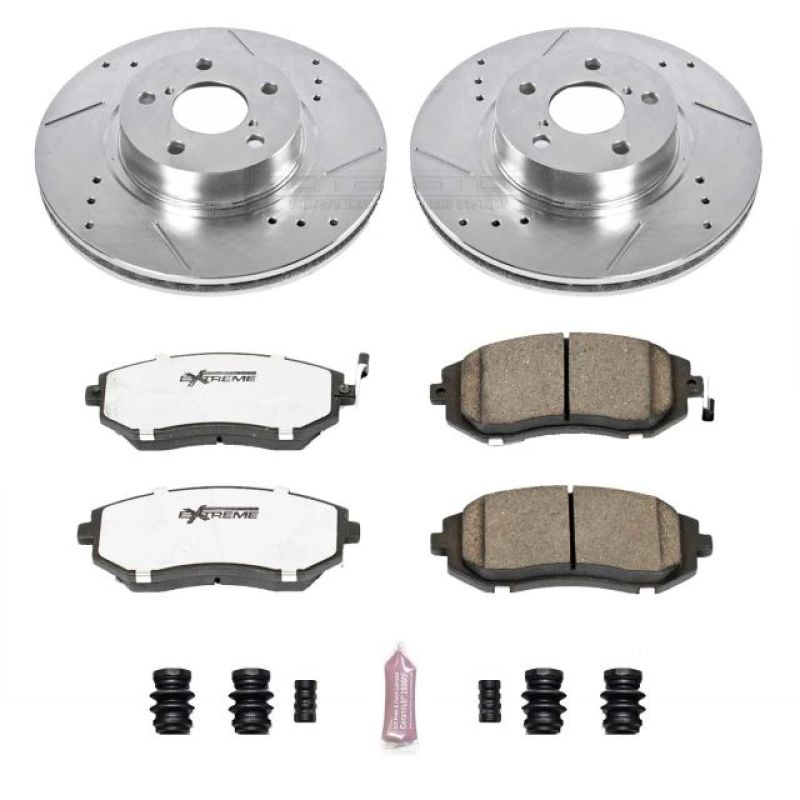 PowerStop PSB Z26 Street Warrior Kit Brakes, Rotors & Pads Brake Kits - Performance D&S main image