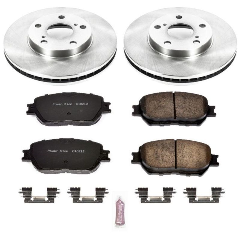 PowerStop PSB Autospecialty Kit Brakes, Rotors & Pads Brake Kits - OE main image