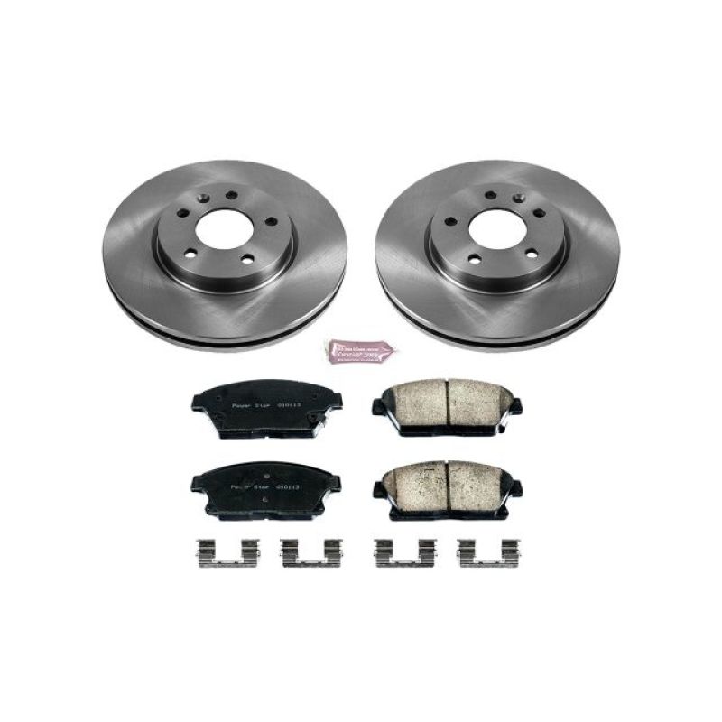 PowerStop PSB Autospecialty Kit Brakes, Rotors & Pads Brake Kits - OE main image