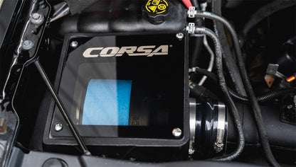 Corsa 2014-2019C Silverado, Sierra, GM SUV, 6.2L V8 Closed Box Air Intake w/Power Core Air Filter 455546