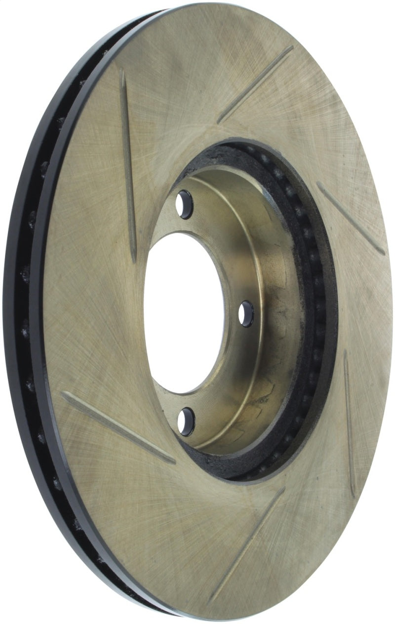 StopTech Sport Slotted Brake Rotor; Front Left