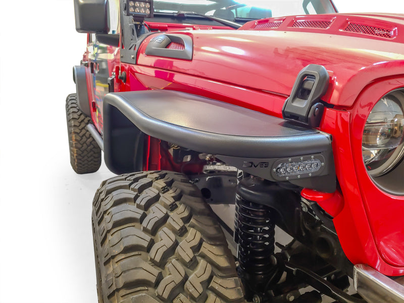 DV8 Offroad 2018+ Jeep Wrangler JL Tubular Fenders FDJL-05