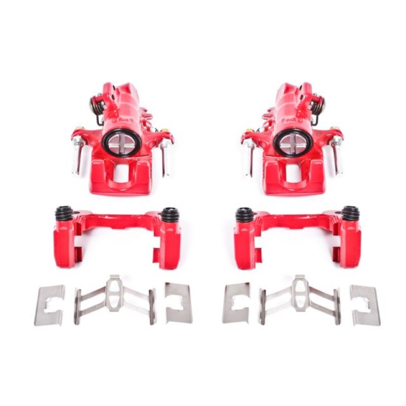 PowerStop PSB Red Calipers Brakes, Rotors & Pads Brake Calipers - Perf main image