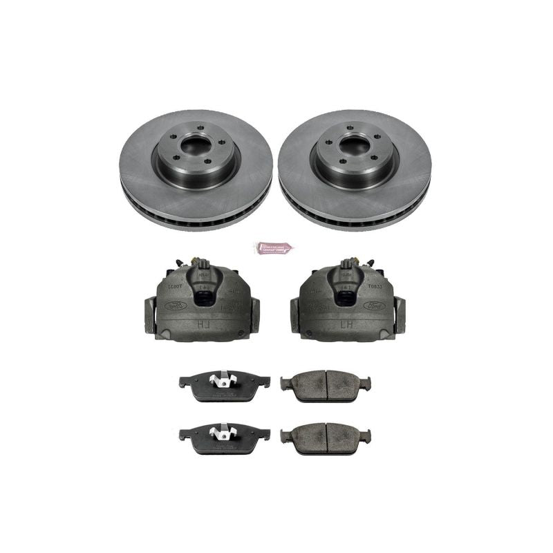 PowerStop PSB Autospecialty Kit w/Cals Brakes, Rotors & Pads Brake Kits - OE main image