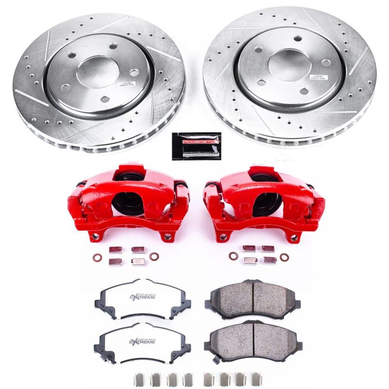 PowerStop PSB Z36 Truck & Tow Kit w/Cals Brakes, Rotors & Pads Brake Kits - Performance D&S main image