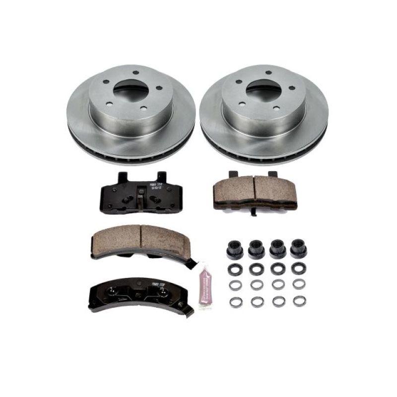 PowerStop PSB Autospecialty Kit Brakes, Rotors & Pads Brake Kits - OE main image