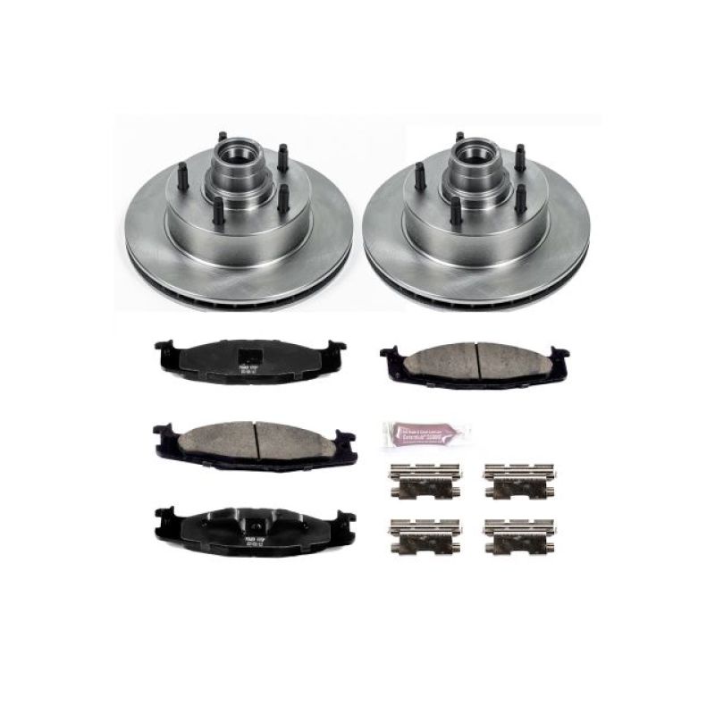 PowerStop PSB Autospecialty Kit Brakes, Rotors & Pads Brake Kits - OE main image