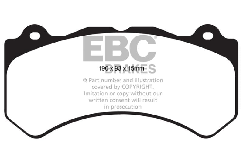 EBC Brakes Bluestuff Street and Track Day Brake Pads DP51853NDX Main Image