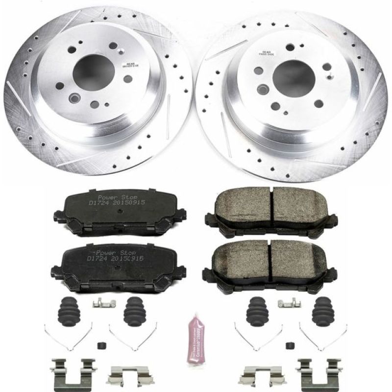 PowerStop PSB Z23 Evolution Kit Brakes, Rotors & Pads Brake Kits - Performance D&S main image