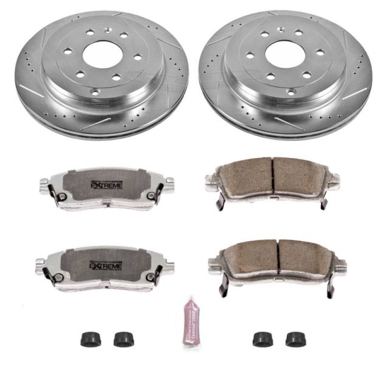 PowerStop PSB Z26 Street Warrior Kit Brakes, Rotors & Pads Brake Kits - Performance D&S main image