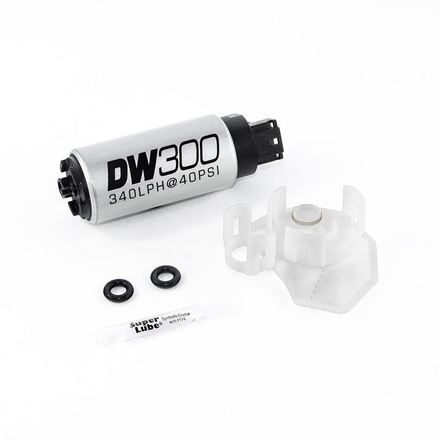 DeatschWerks 340lph compact fuel pump w/ 9-1026 install kit