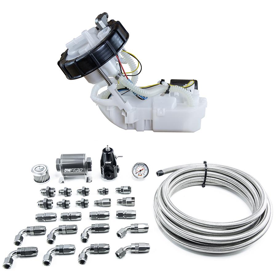 DeatschWerks DW400 Pump Module + Return Kit SS CPE for 7th Gen Honda Civic Si