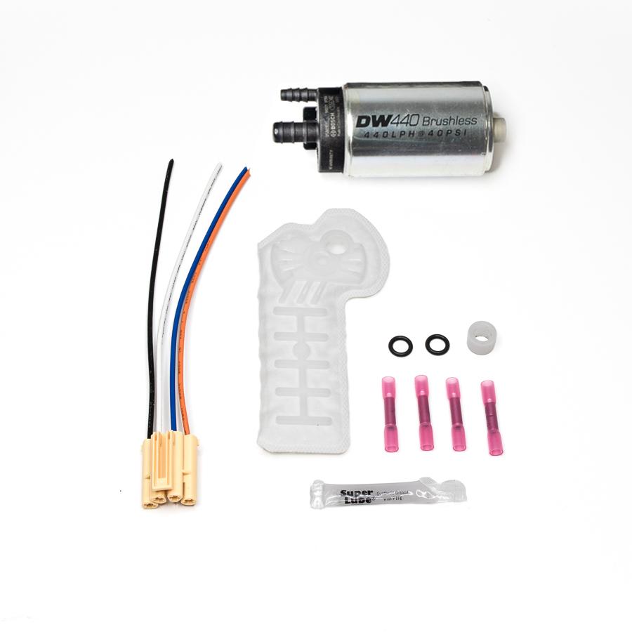 DeatschWerks 440lph in-tank brushless fuel pump w/ 9-0901 install kit