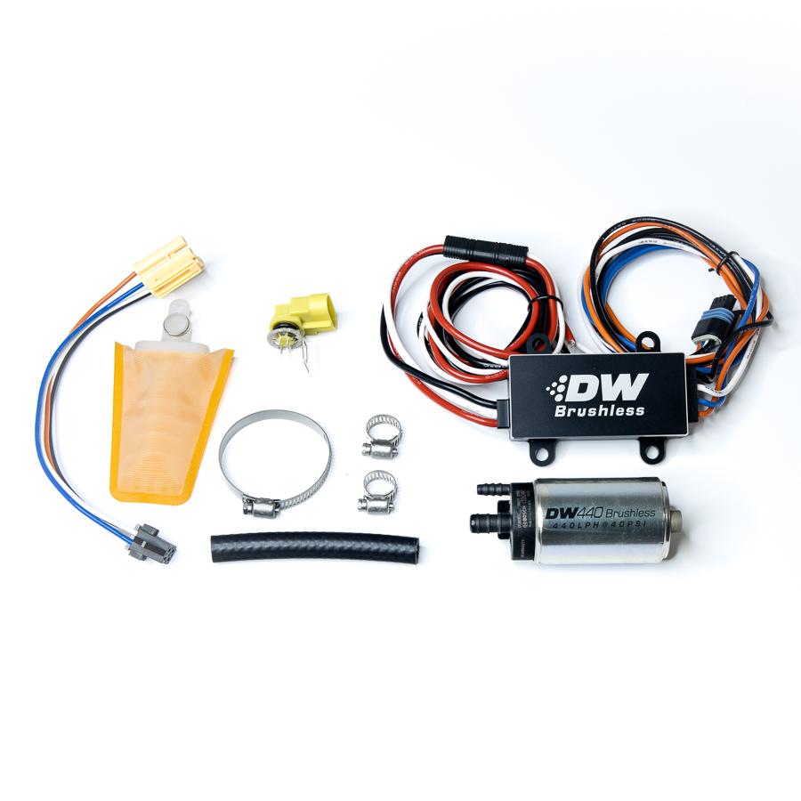 DeatschWerks 440lph in-tank brushless fuel pump w/ 9-0903 install kit