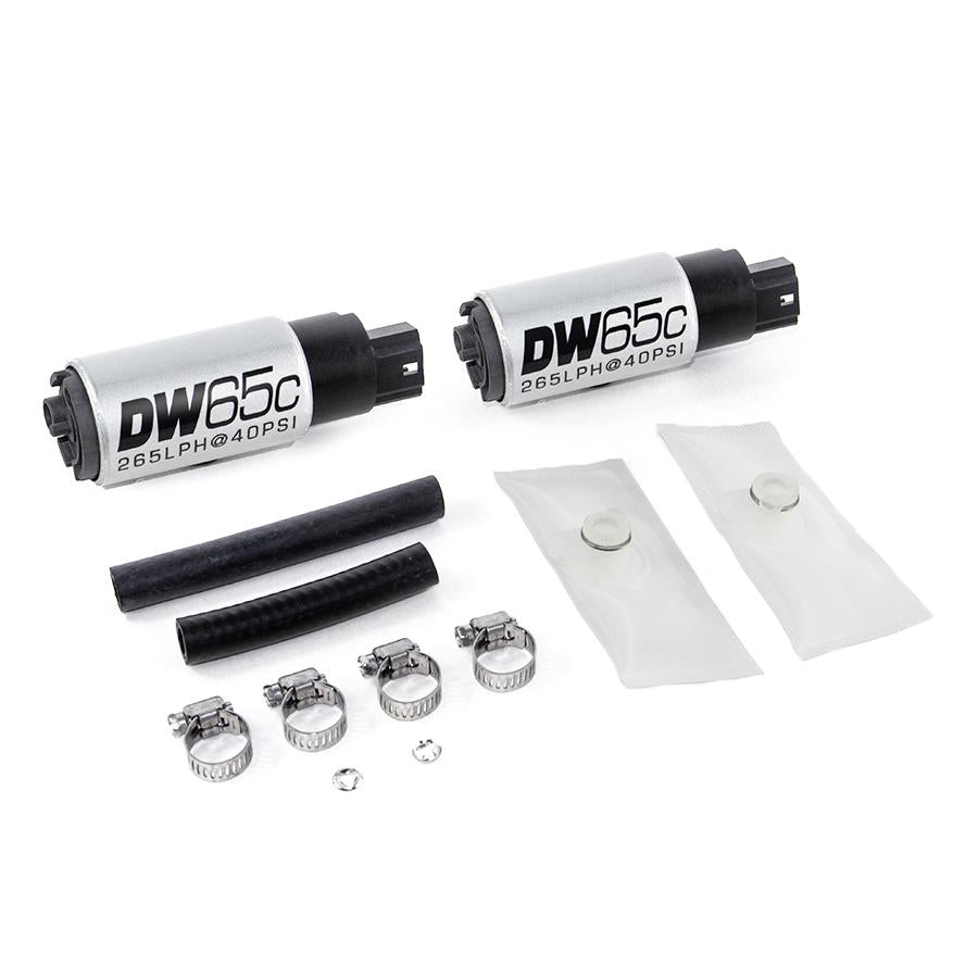 DeatschWerks 265lph in-tank fuel pumps w/ 9-1013 install kit