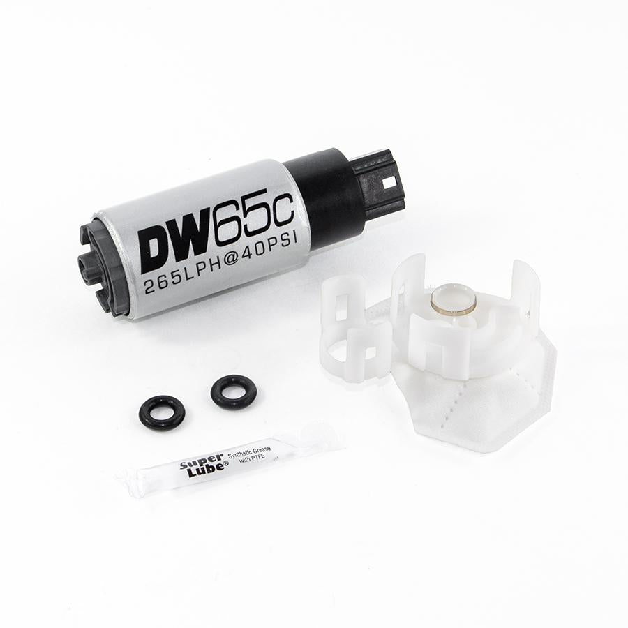 DeatschWerks 265lph compact fuel pump w/ 9-1026 install kit