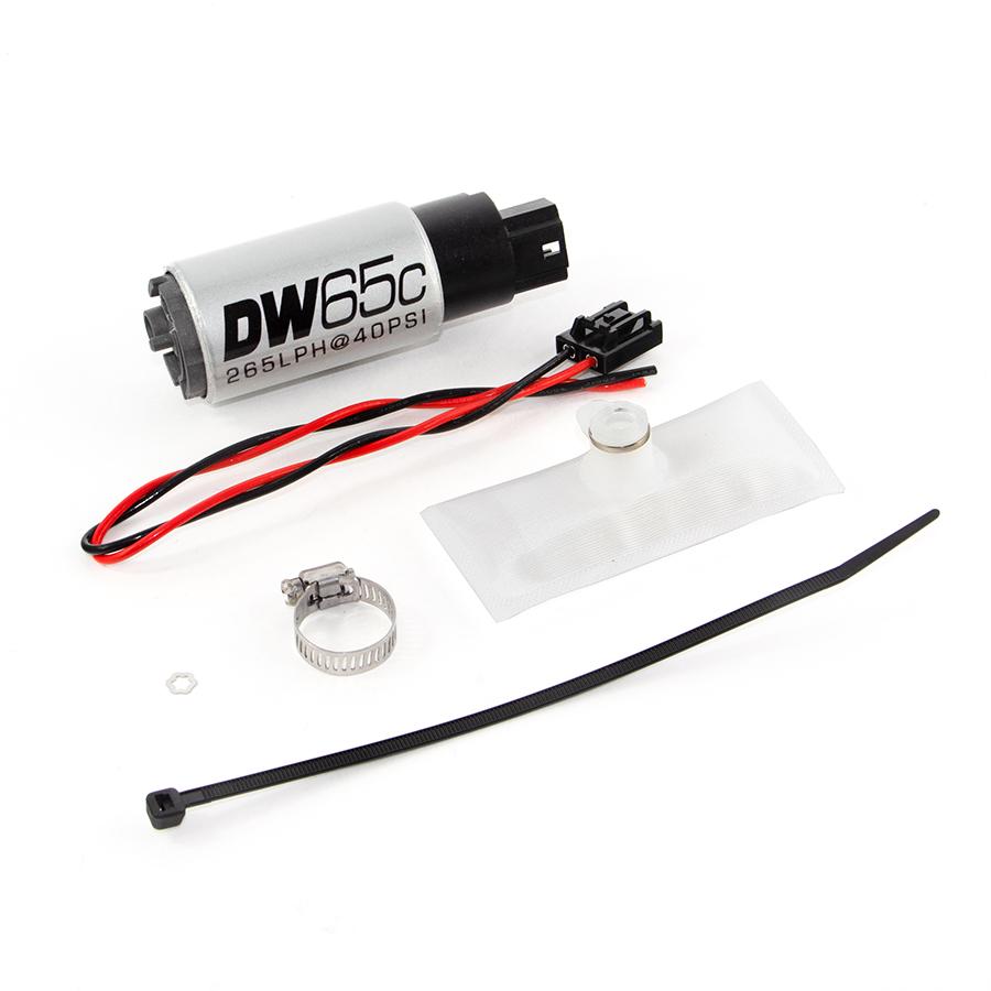 DeatschWerks 265lph compact fuel pump w/ 9-1030 install kit