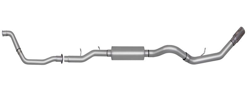 Gibson 03-07 Ford F-250 Super Duty XL 6.0L 4in Turbo-Back Single Exhaust - Stainless 619623 Main Image