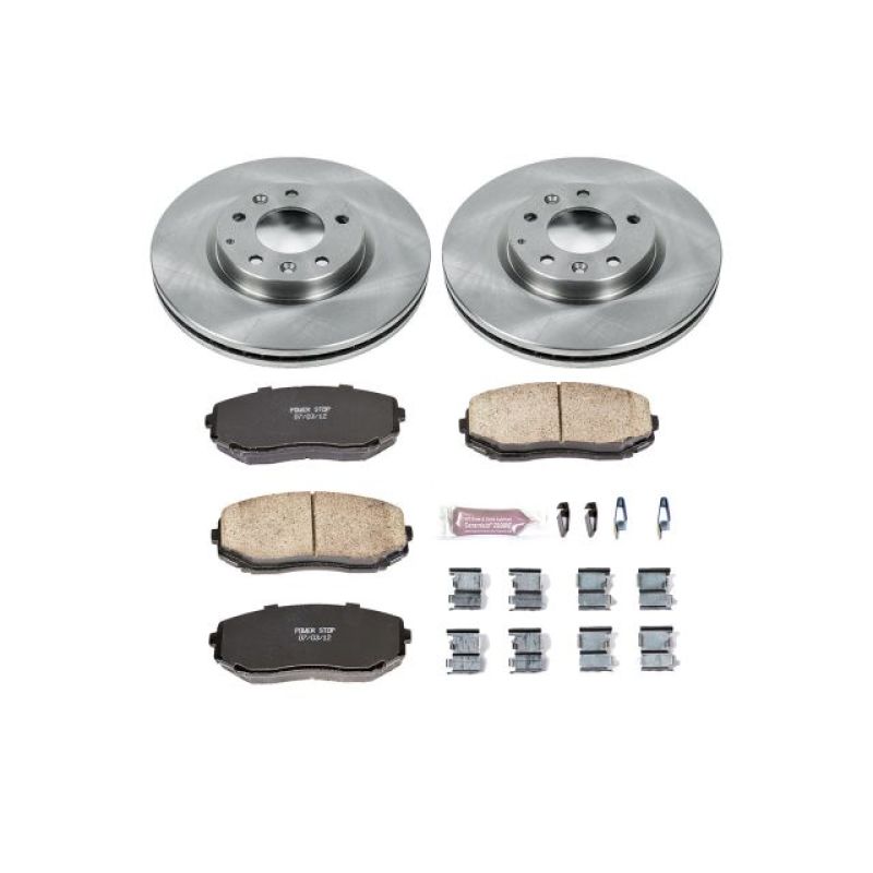 PowerStop PSB Autospecialty Kit Brakes, Rotors & Pads Brake Kits - OE main image